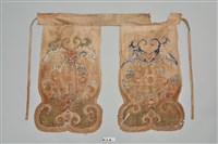 藏品(柯象木乃伊酬神衣物--彩繪護腿)的圖片